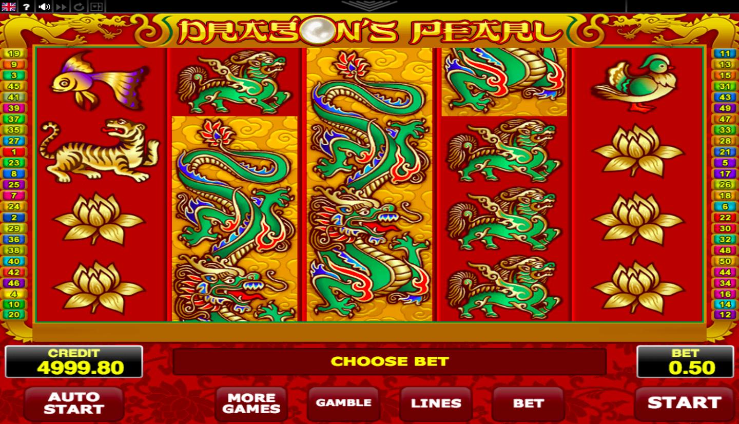 «Dragons Pearl» — игровые автоматы на деньги